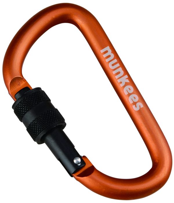 71109226_Munkees Karabiner D-Form Schraubverschluss 8 x 80 mm