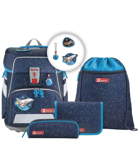 71152737_Step by Step SPACE Schulranzen-Set 5-teilig sky rocket rico