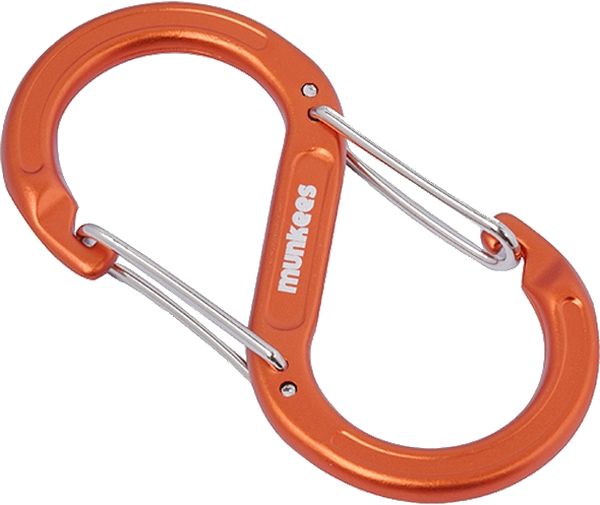 71109228_Munkees S-Form Karabiner mit Drahtbügel