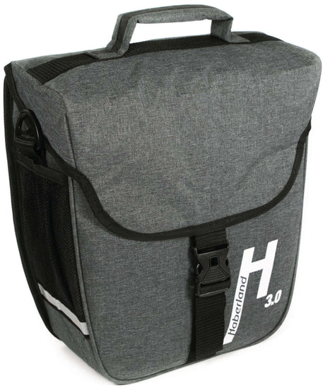 71186638_Haberland Einzeltasche Basic 3.0 EV3421 inkl. KLICKfix Variohaken grau