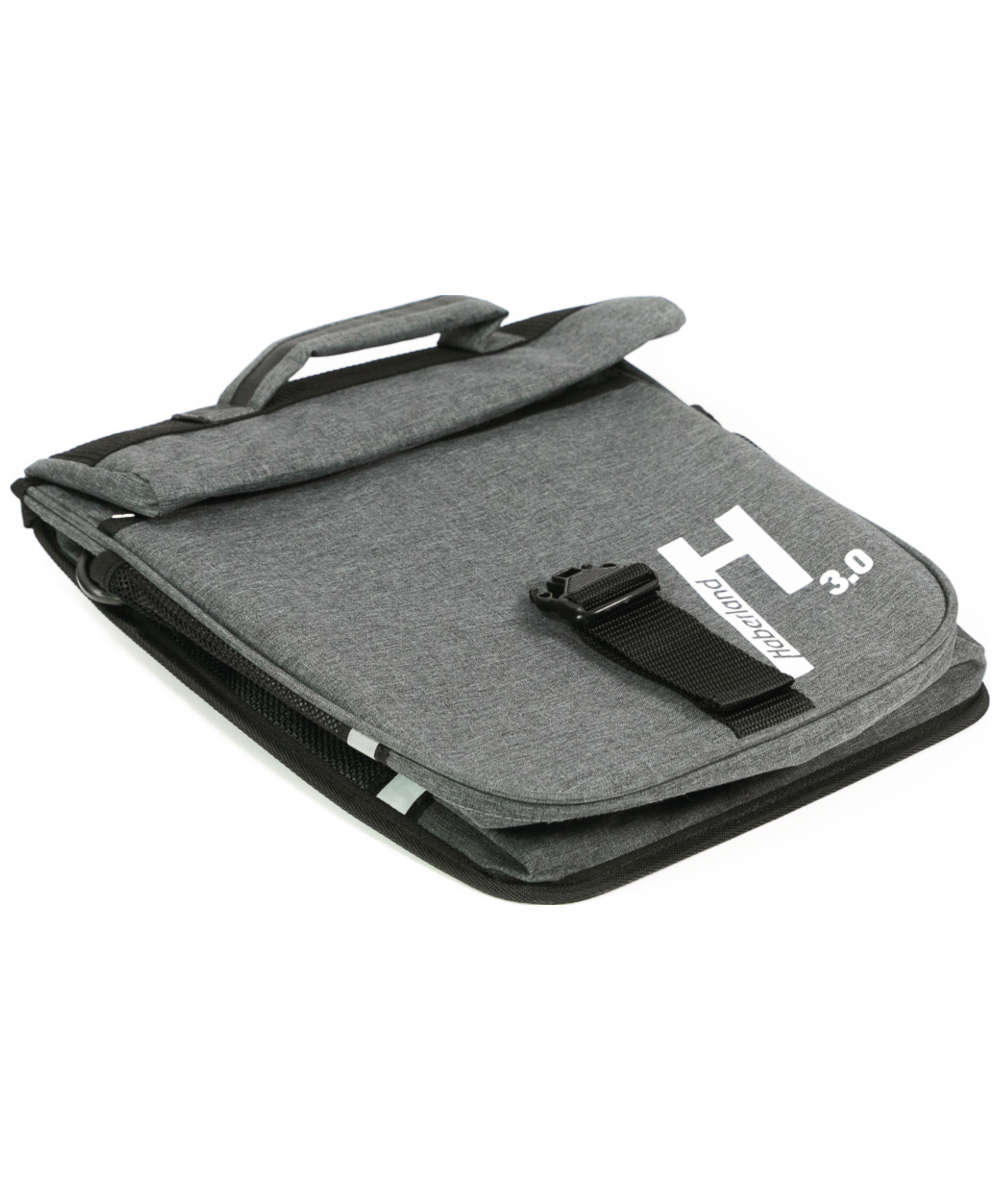 71186638_Haberland Einzeltasche Basic 3.0 EV3421 inkl. KLICKfix Variohaken grau