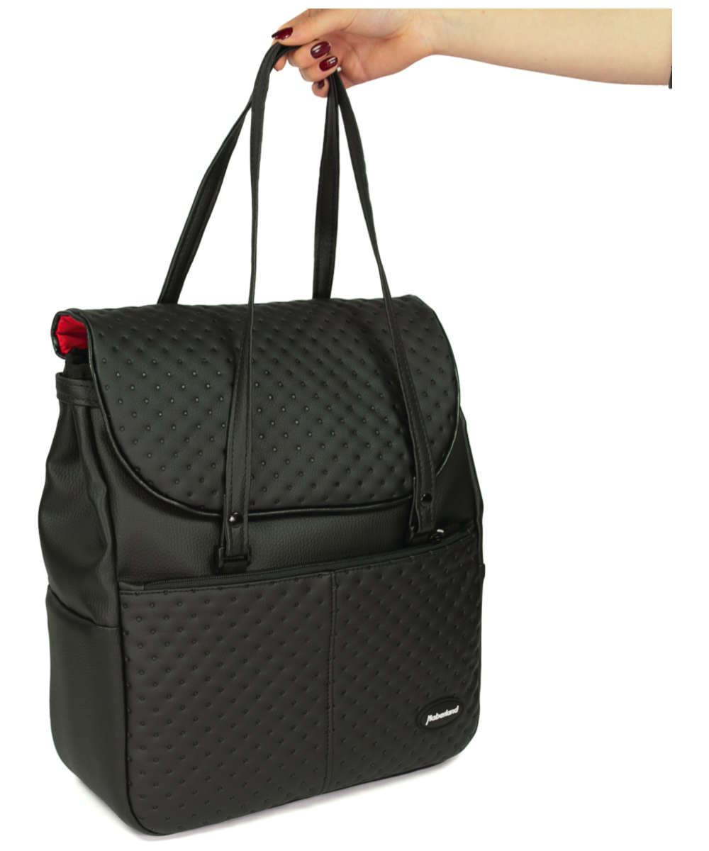 71239315_Haberland Business-Tasche Lifestyle EKS340 inkl. KLICKfix Kompaktschiene schwarz