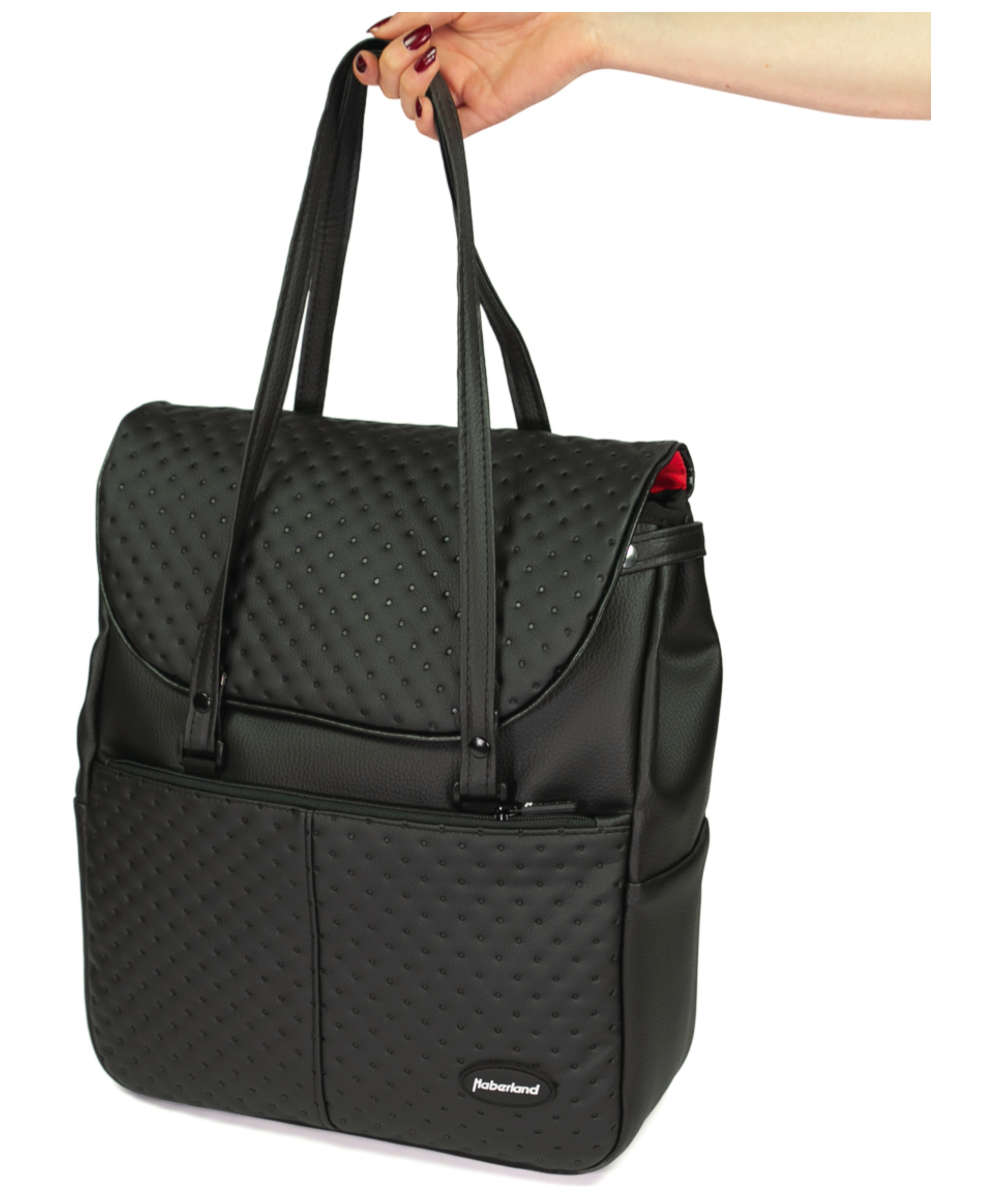 71239315_Haberland Business-Tasche Lifestyle EKS340 inkl. KLICKfix Kompaktschiene schwarz