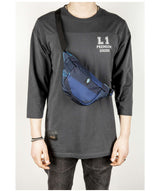 71168568_Nitro Hip Bag fragments blue