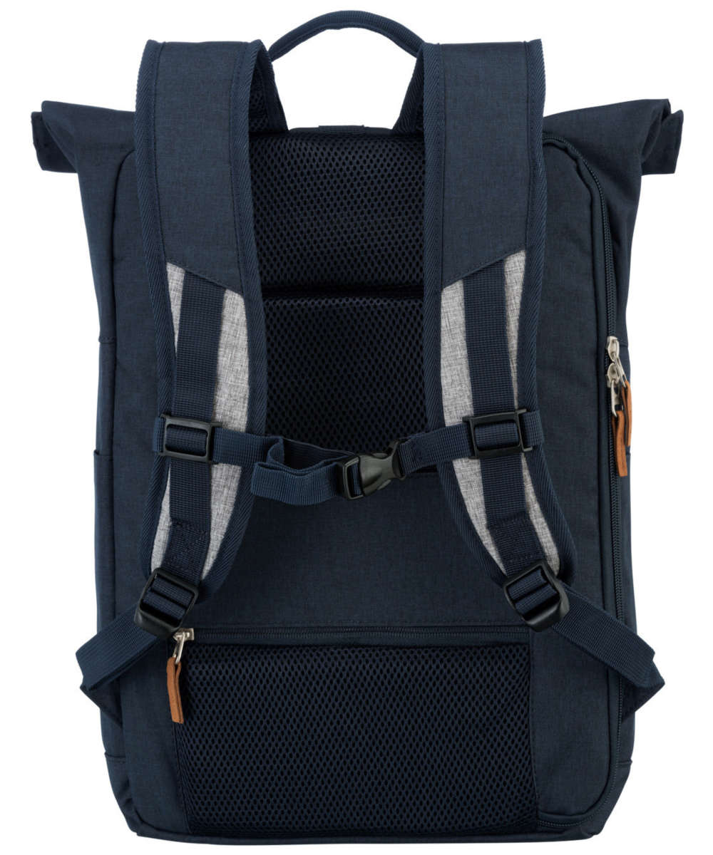 71144039_Travelite Basics Rollup Rucksack 35 L marine/grau