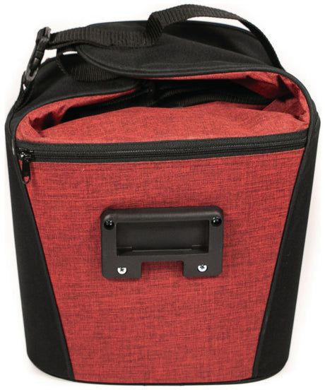 71186814_Haberland Korb-Lenkertasche Britta KKF250X für KLICKfix-Adapter schwarz/rot