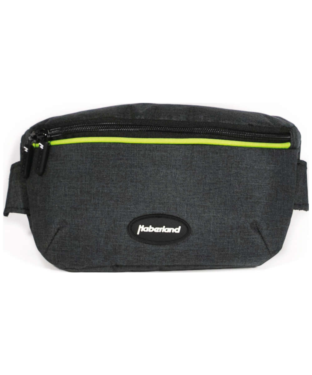 71186623_Haberland Bauch-Lenkertasche Crossbody BKF221 für KLICKfix-Adapter anthrazit/grün