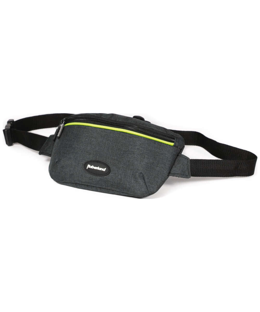 71186623_Haberland Bauch-Lenkertasche Crossbody BKF221 für KLICKfix-Adapter anthrazit/grün