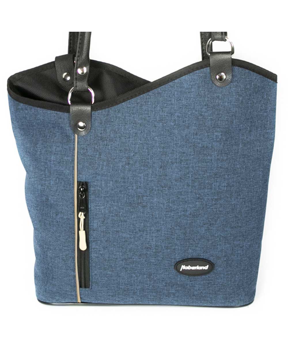 71186914_Haberland Rucksack-Lenkertasche Melanie LKF132X für KLICKfix-Adapter blau