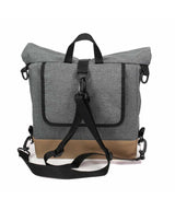 71245416_Haberland Rucksack-Lenkertasche Keep Rollin LKF426 A inkl. KLICKfix-Adapter grau/ hellbraun/reflex