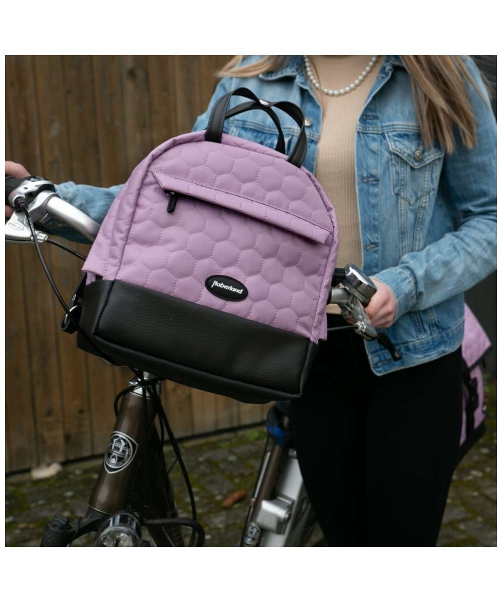 71243597_Haberland Rucksack-Lenkertasche Bella RKF220X für KLICKfix-Adapter helllila