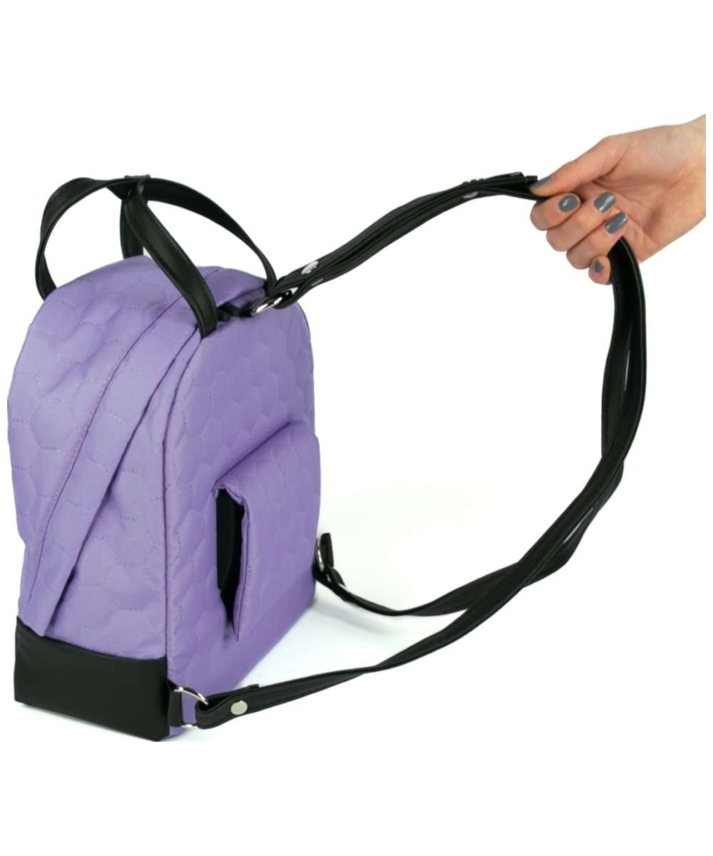 71243597_Haberland Rucksack-Lenkertasche Bella RKF220X für KLICKfix-Adapter helllila