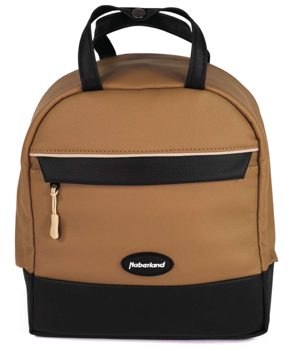 71216379_Haberland Rucksack-Lenkertasche Bella RKF220X für KLICKfix-Adapter hellbraun/schwarz