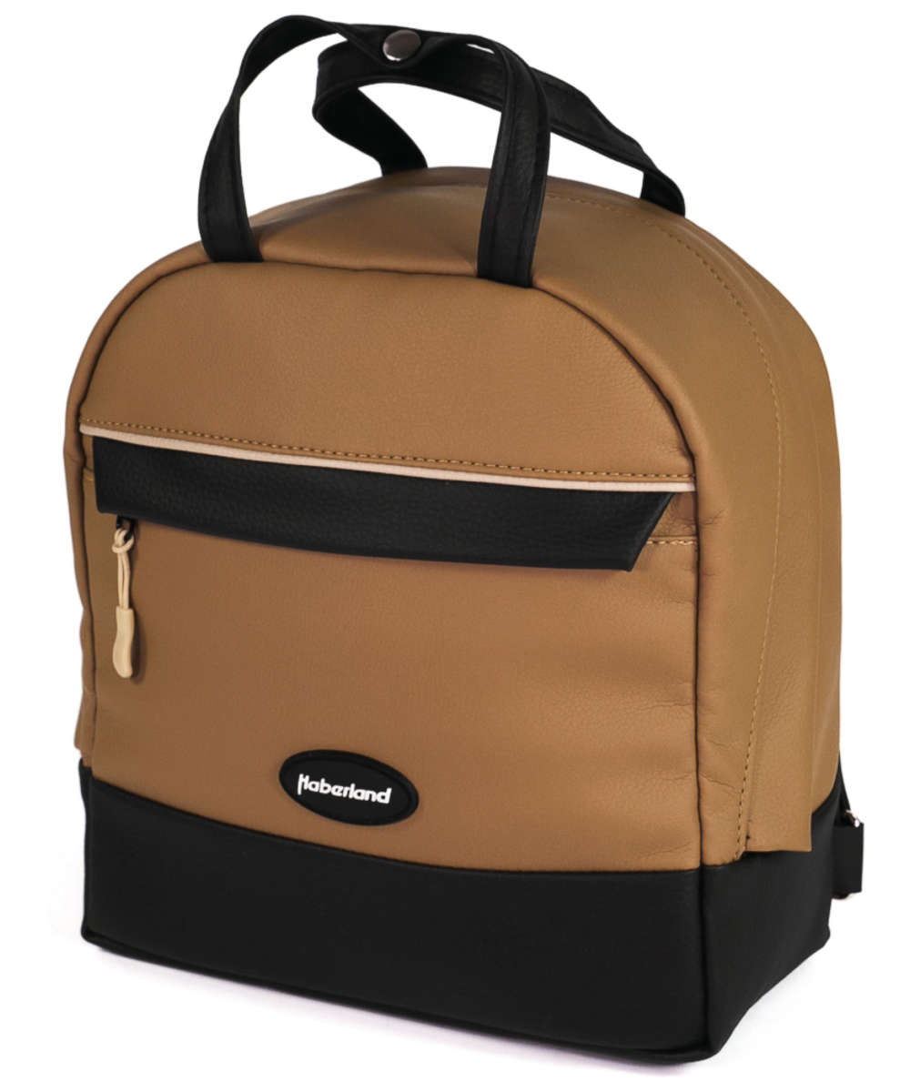 71216379_Haberland Rucksack-Lenkertasche Bella RKF220X für KLICKfix-Adapter hellbraun/schwarz