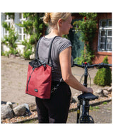 71186912_Haberland Rucksack-Lenkertasche Melanie LKF132X für KLICKfix-Adapter grau