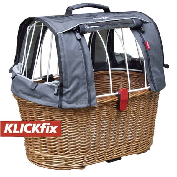 KLICKfix Doggy Basket Plus GTA für Gepäckträger