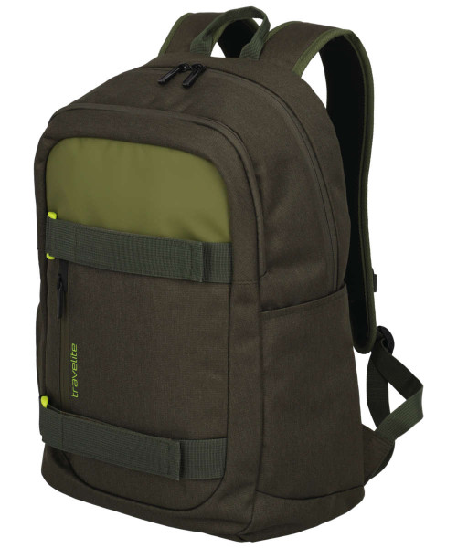 Travelite Pathway Strap 28 L Tagesrucksack mit Laptopfach oliv