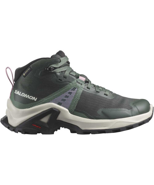 Salomon X Raise Mid GTX J urban chic/rainy day/pink lavender