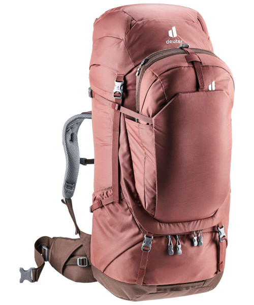 Deuter Voyager 60+10 SL Reiserucksack Damen caspia-raisin