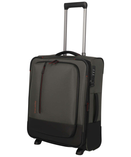 Travelite Crosslite 2-Rad Trolley S erweiterbar 54 cm oliv