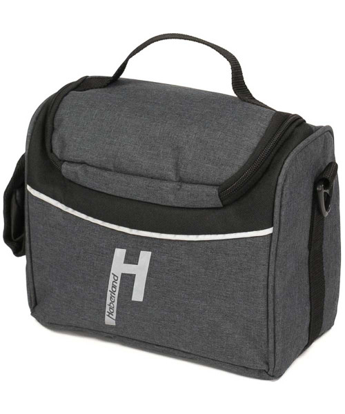 Haberland Lenkertasche Siebensachen LKF310 A inkl. KLICKfix-Adapter anthrazit