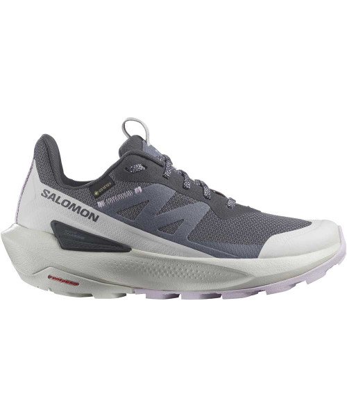 Salomon Elixir Activ Gtx W Wanderschuhe Damen india ink/glacier gray/orchid petal