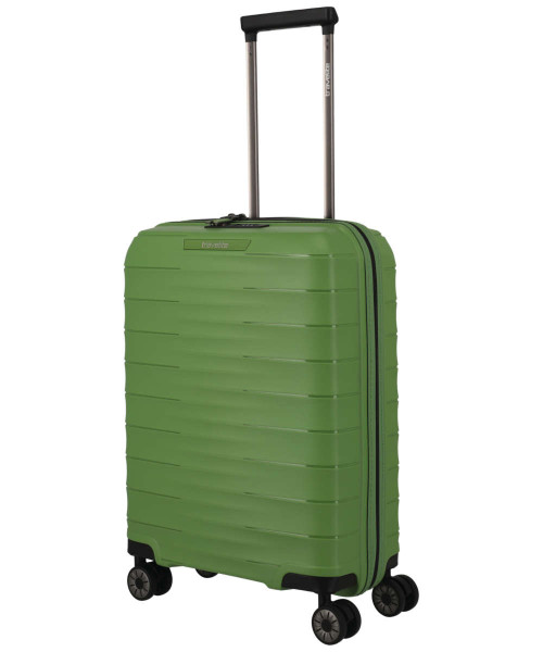 Travelite Mooby 4-Rad Trolley S 55 cm grün