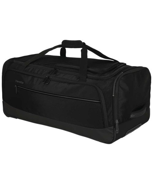 Travelite Crosslite Rollenreisetasche L 79 cm schwarz