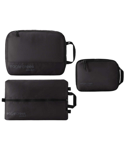 Eagle Creek Pack-It Essentials Packtaschen Set black