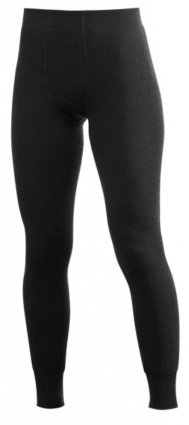 schwarz - Woolpower Lange Unterhose Long Johns 400 Unisex