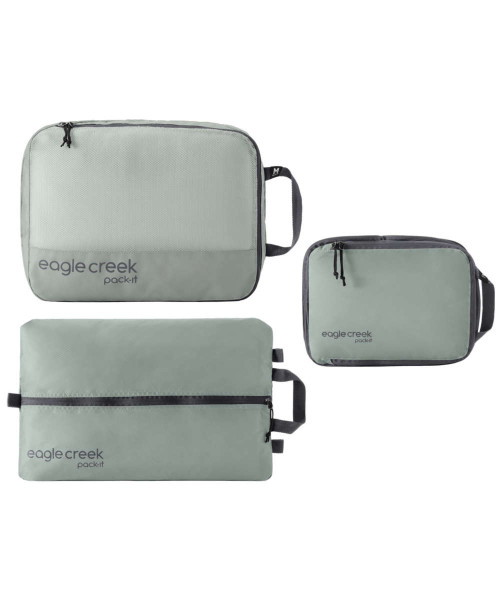 Eagle Creek Pack-It Essentials Packtaschen Set Limited Edition storm grey