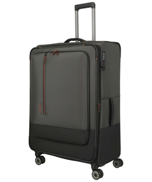 Travelite Crosslite 4-Rad Trolley XL erweiterbar 81 cm oliv