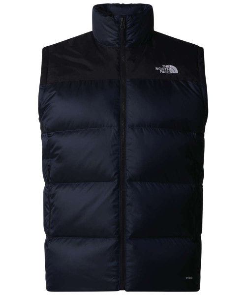 The North Face M Diablo Down Vest Daunenweste Herren shady blue black heathe