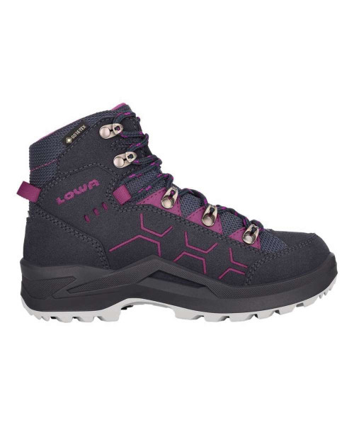 Lowa Kody Evo GTX Mid Junior Wanderschuhe Kinder navy/beere