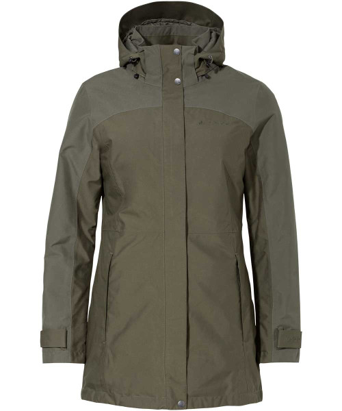 VAUDE Womens Skomer Winter Parka II khaki