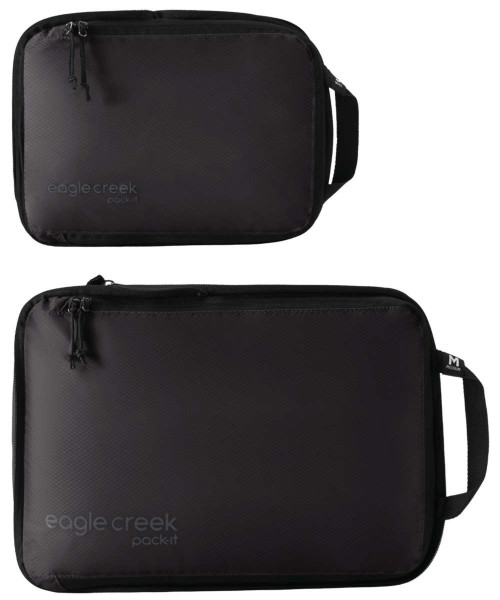 Eagle Creek Pack-It Isolate Compression Cube Packtaschen Set S/M black