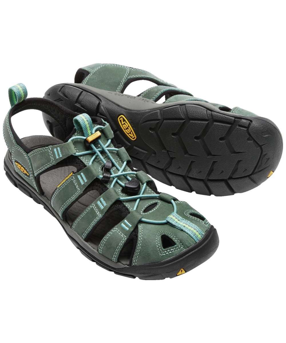 Keen Clearwater CNX Leather W Sandalen Damen Schuhe